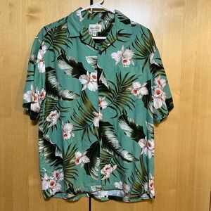 Men's Paradise Bay Made in Hawaii Short Sleeve Hawaiian-Style Shirt Size M